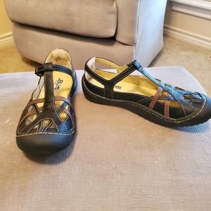 Jambu Black Mary Jane Shoes